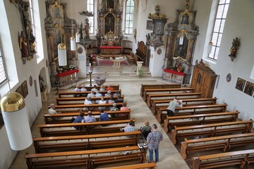 Petrus und Jakobus katholische Kirche in Nendingen im Kreis Tuttlingen in Deutschland