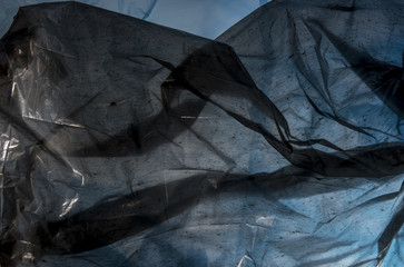 Plastic bag texture an abstract background - texture