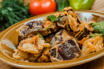 vegetable fried in batter