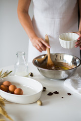 chef preparing food in kitchen