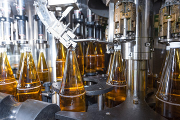 bottling of drinks - bottling plant 