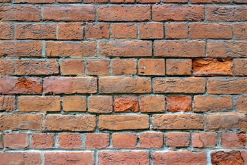 The image of a brick wall as a background. 11