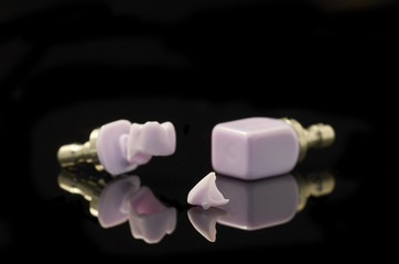Tooth, molar and block of lithium Disilicate glass-ceramic  for the CAD CAM technology