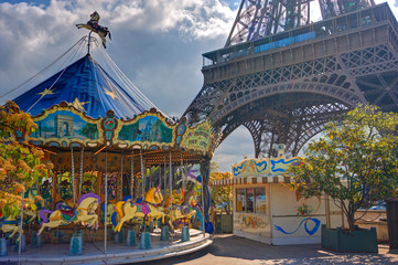 Eiffel Tower Carousel