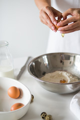 chef preparing food in kitchen