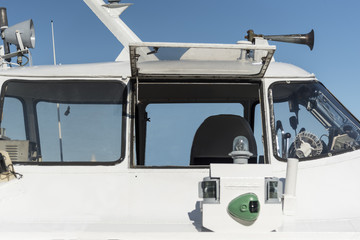 High-speed water boat cabin.