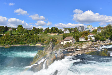 Obraz premium Naturwunder Rheinfall im Kanton Schaffhausen 