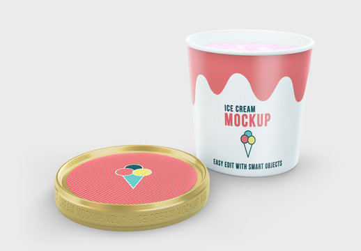 Ice Cream Mockup