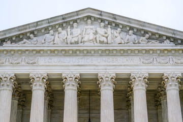 US Supreme Court building in Washington DC