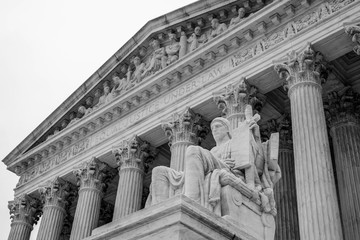 US Supreme Court building in Washington DC