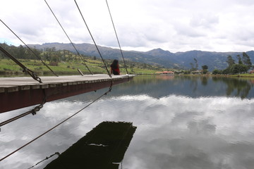 LAGUNA DE BUSA AZUAY ECUADOR