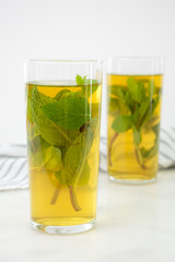 Mint Green Tea