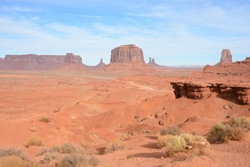 Fototapeta na wymiar Travel to Monument Valley