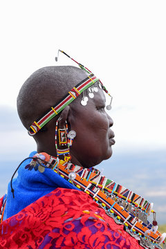 Maasai woman