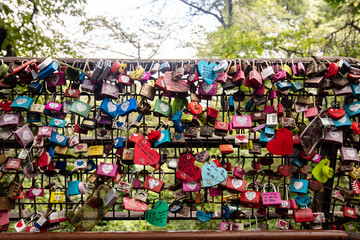 Love Locks at N Seoul Tower