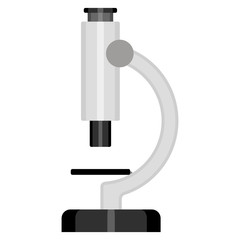 Isolated microscope icon. Medical concept. Vector illustration design