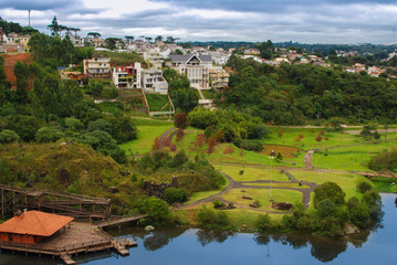 Fototapeta na wymiar Curitiba Touristic Places