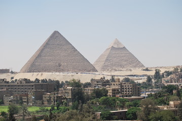 The Pyramids of Giza, Cairo, Egypt