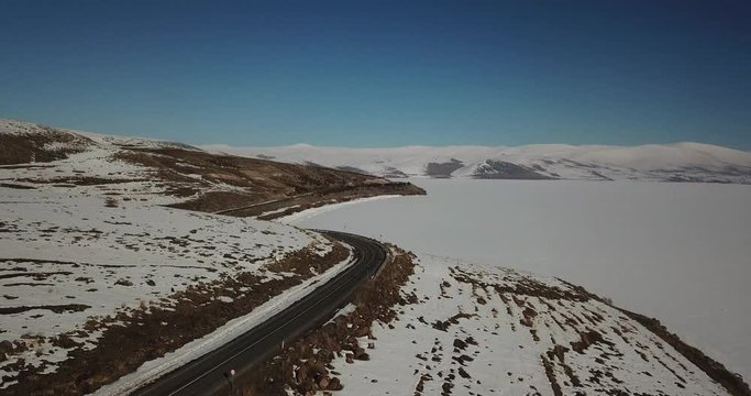 Aerial View of Ardahan, Turkey