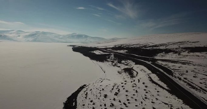 Aerial View of Ardahan, Turkey