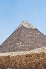 Fototapeta na wymiar The Pyramids of Giza, Cairo, Egypt