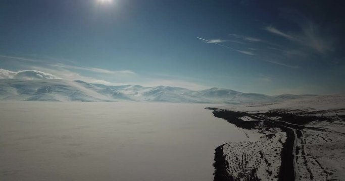 Aerial View of Ardahan, Turkey