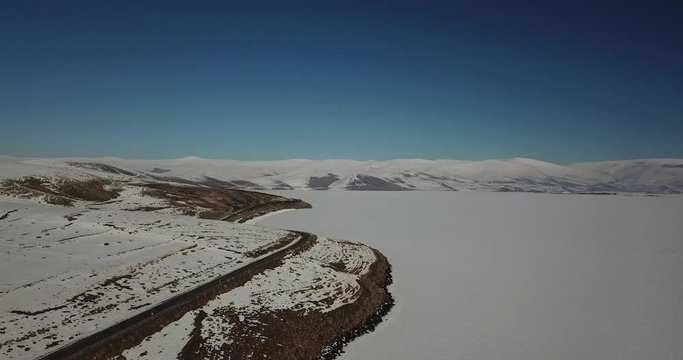 Aerial View of Ardahan, Turkey