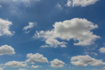 Cloud with sky