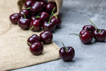 Cherries, put on sackcloth.