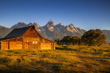 Mormon Row in Grand Teton National Park