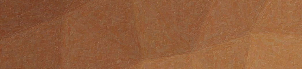 Illustration of brown and yellow Realistic Impasto banner background.