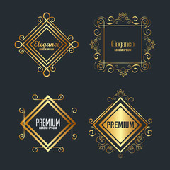 premium and elegance set frames