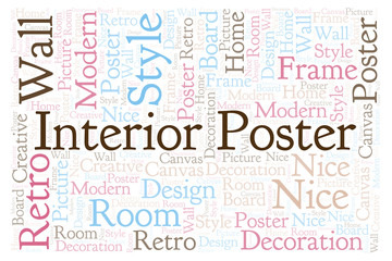 Interior Poster word cloud.