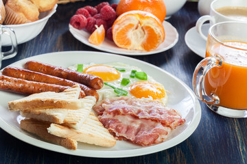 Fresh english breakfast