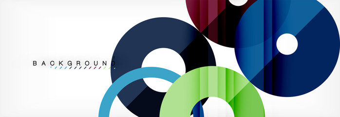 Modern geometrical abstract background