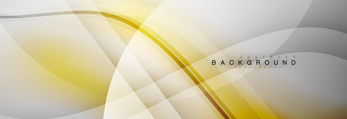 Smooth flowing wave motion concept background