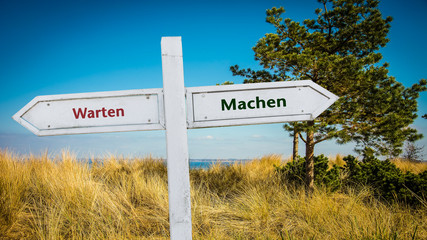 Schild 361 - Machen