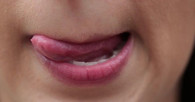 Hungry Girl mouth wanting to eat licking lips2