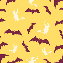 Obraz premium Halloween Design Set Flyer, Background design