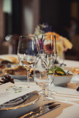 Festive table setting