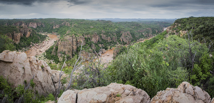 Lanner Gorge panoramic 