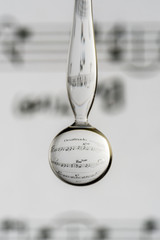 gouttes musique