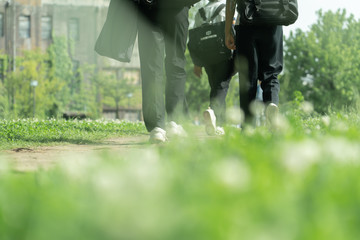 中学生の帰り道