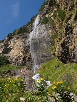 Fallbach-Wasserfall im Maltatal / Oberk&auml;rnten / &Ouml;sterreich