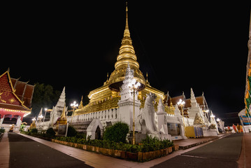 Fototapeta premium Phra That Chae Haeng at Nan province, Thailand.