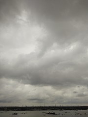 Obraz na płótnie Canvas Cloudy mulwala