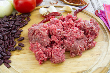 ingrédients chili con carne