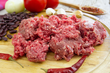 ingrédients chili con carne