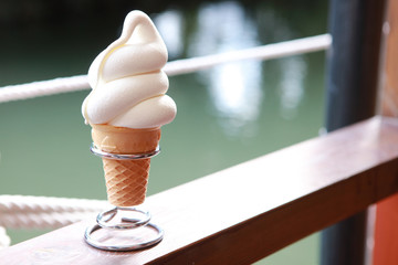 ソフトクリーム　