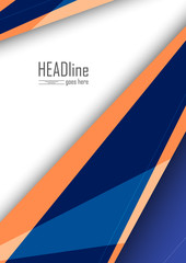 vector modern cover template